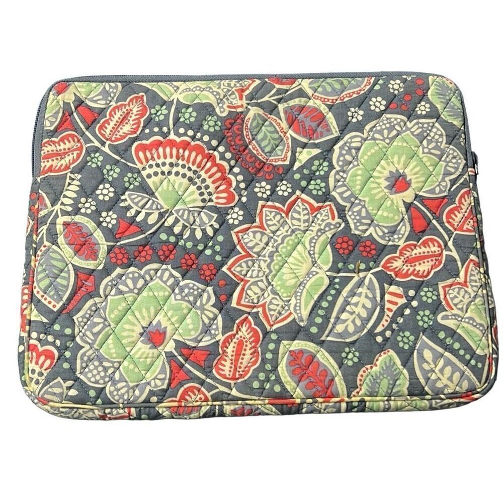 Vera Bradley Multicolor Nomadic Floral Laptop Tablet Sleeve 11"
